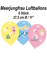 Luftballons aus Latex Be a Mermaid