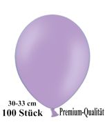 Premium Luftballons aus Latex, 30 cm - 33 cm, lila, 100 Stück