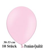 Premium Luftballons aus Latex, 30 cm - 33 cm, rosa, 10 Stück