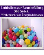 Luftballons zur Raumbefüllung, 500 Stück