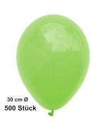 Luftballon Apfelgrün, Pastell, gute Qualität, 500 Stück