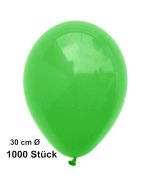 Luftballon Grün, Pastell, gute Qualität, 1000 Stück