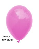 Luftballon Pink, Pastell, gute Qualität, 100 Stück