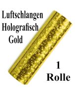 Luftschlangen Gold Holografisch