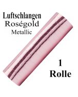 Luftschlangen Rosegold Metallic