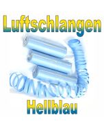 Luftschlangen Hellblau