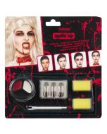 Vampir Queen, Schmink-Set zu Halloween