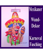 Mexikaner, Wanddekoration und Bühnendekoration zu Karneval und Fasching