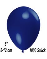 Luftballons 12 cm, Dunkelblau, 1000 Stück