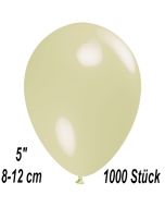 Luftballons 12 cm, Elfenbein, 1000 Stück