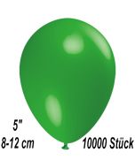 Luftballons 12 cm, Grün, 10000 Stück
