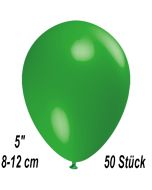 Luftballons 12 cm, Grün, 50 Stück