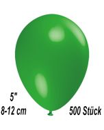 Luftballons 12 cm, Grün, 500 Stück