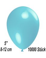 Luftballons 12 cm, Hellblau, 10000 Stück