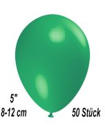 Luftballons 12 cm, Mintgrün, 50 Stück