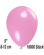 Luftballons 12 cm, Rosa, 10000 Stück