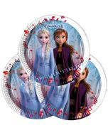 Frozen 2 Mini-Partyteller, 8 Stück