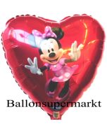 Minnie Maus Dancing Luftballon aus Folie inklusive Helium