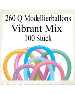 Modellierballons Qualatex 260Q Vibrant Mix Luftballons zum Modellieren