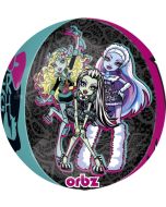 Monster High Orbz, großer  Luftballon aus Folie mit Helium