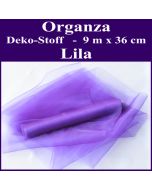 Organza Deko-Stoff, Lila