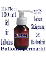 Hi-Float, 100 ml, Gel zur Steigerung der Haltbarkeit von Luftballons