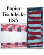 Papier Tischdecke USA