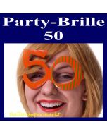 Party-Brille zum 50. Geburtstag