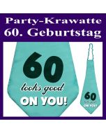 Partykrawatte zum 60. Geburtstag