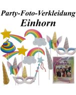 Party-Foto-Verkleidung Einhorn