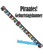 Pirates Geburtstagsgirlande zum Kindergeburstag