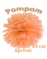 Pompom Apricot, 25 cm