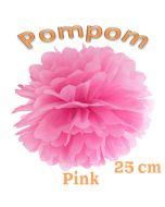 Pompom Pink, 25 cm