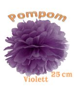 Pompom Violett, 25 cm