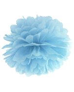 Pompom Hellblau, Deko Hochzeit