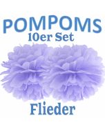 Pompoms Flieder, 10 Stück