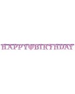 Princess Geburtstagsbanner zum Kindergeburstag