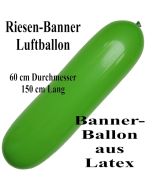 Riesen-Banner-Luftballon, Gelb
