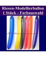 Riesen-Modellierballon, 1 Stück, Farbauswahl