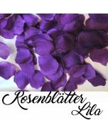 Rosenblätter Lila