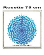 Rosette Bayrische Wochen Dekoration, 75 cm, schwer entflammbar