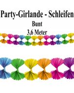 Schleifen Girlande, 3,6 Meter