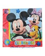 Servietten Kindergeburtstag, Mickey Mouse Club House