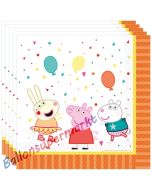 Party-Servietten, Peppa Pig