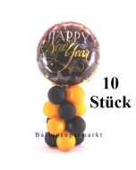 Partyhit: Tischdeko Happy New Year Silvester mit Folienballon