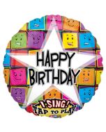 Singender Ballon Happy Birthday