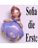 Sofia die Erste Luftballon. Großer Folienballon