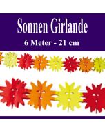 Sonnen Girlande, 6 Meter lang