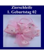 Zierschleife, 1. Geburtstag 02