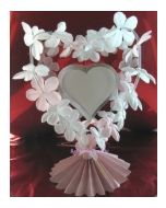 Hochzeit Dekoration Tischdeko Blushing Bouquet